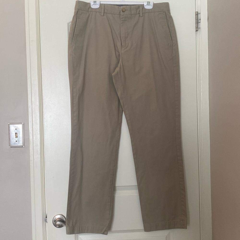 Banana Republic Emerson Pants EUC Size 36 X 34 Straight Chino